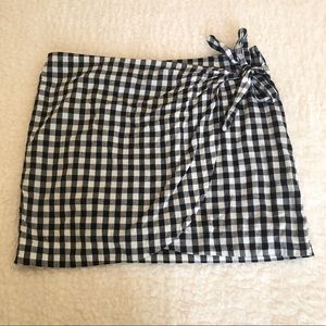Sézane Gingham Skirt